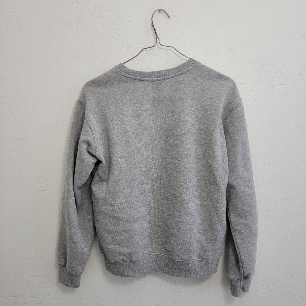 Tentree Golden Spruce Crewneck Grey Sweatshirt Size Small - Picture 3 of 6
